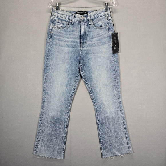 $248 Veronica Beard Women's Blue Carly High Rise Kick Flare Jeans PantsSize 26/2 - Picture 4 of 15